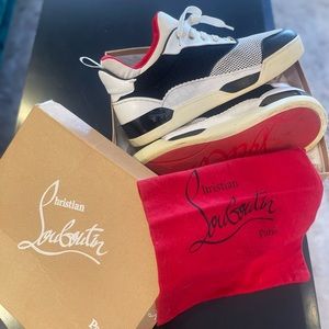 Christian Louboutin Aurelien Colorblock Mens Trainers 10.5